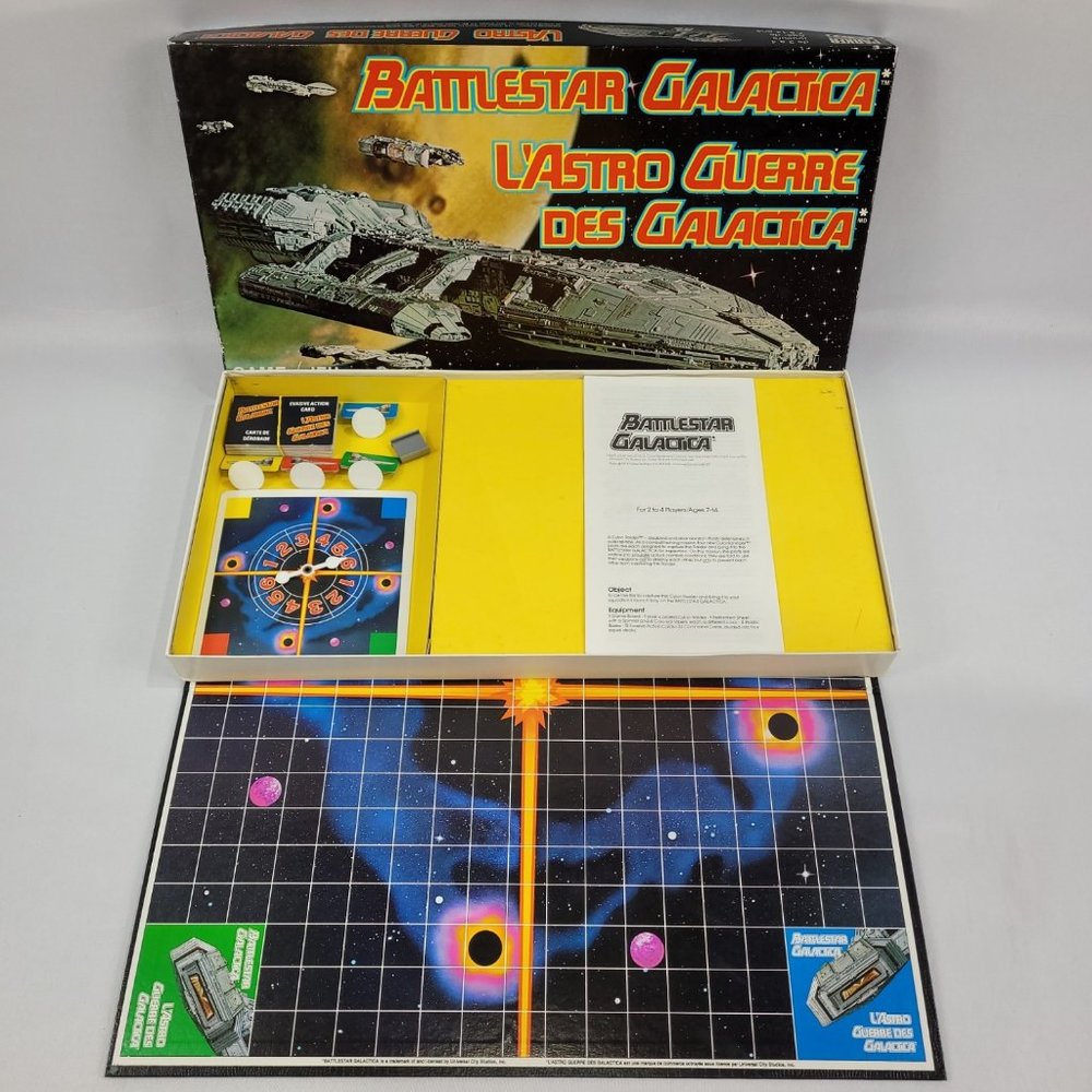 Battlestar Galactica Vintage 1978 Board Game by Parker Brothers